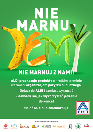 Rozpoczęła się kampania edukacyjna sieci sklepów ALDI „NiemarnuJEMY”